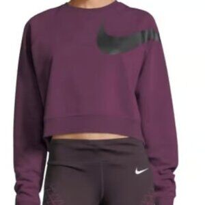 Nike Dri-Fit Relaxed Crop Sweatshirt, Size M